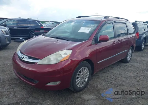 2008 Toyota Sienna Limited z USA, uszkodzony, nr VIN 5TDZK22C58S144253